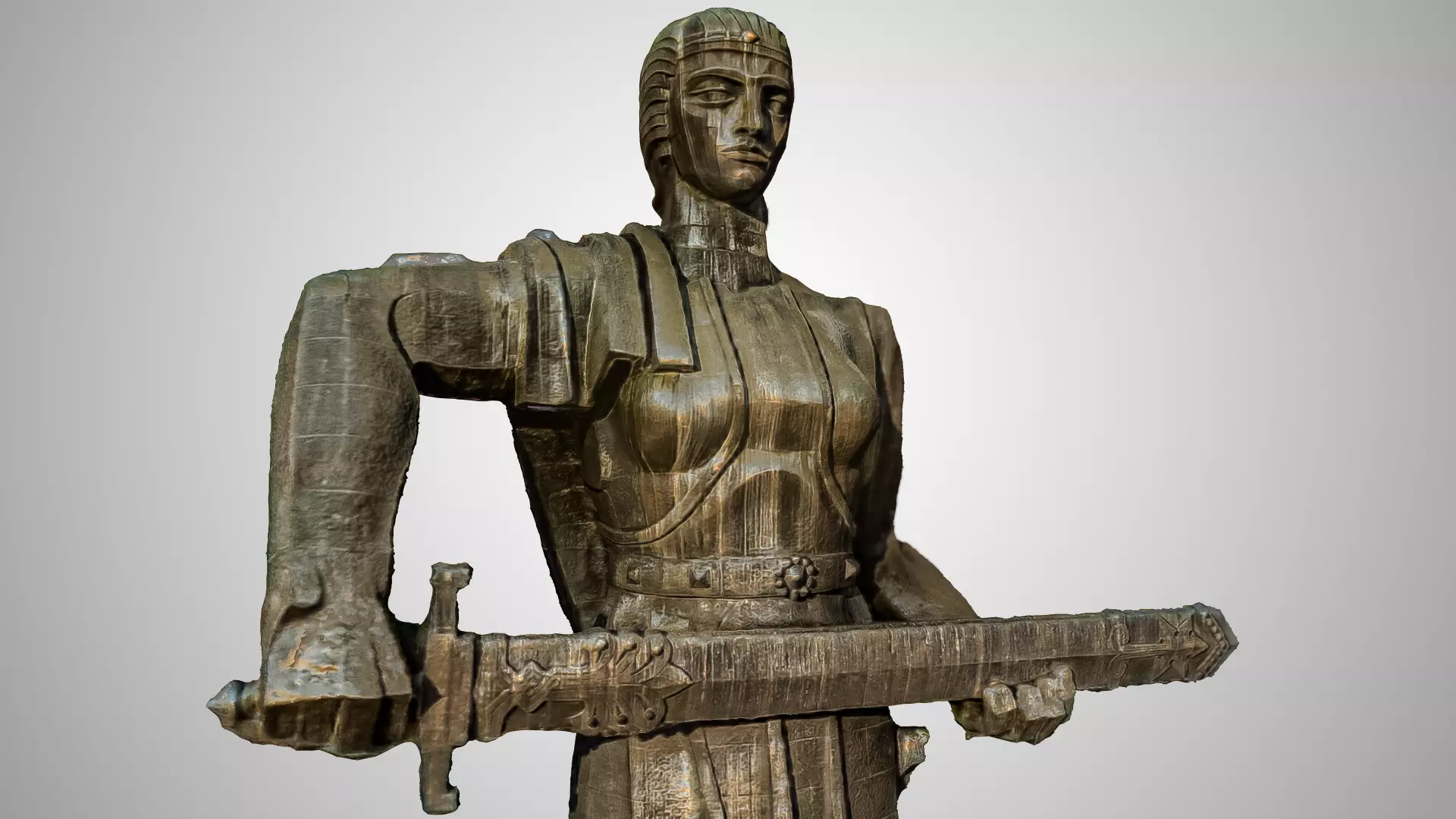 Mother Armenia 3D model_0