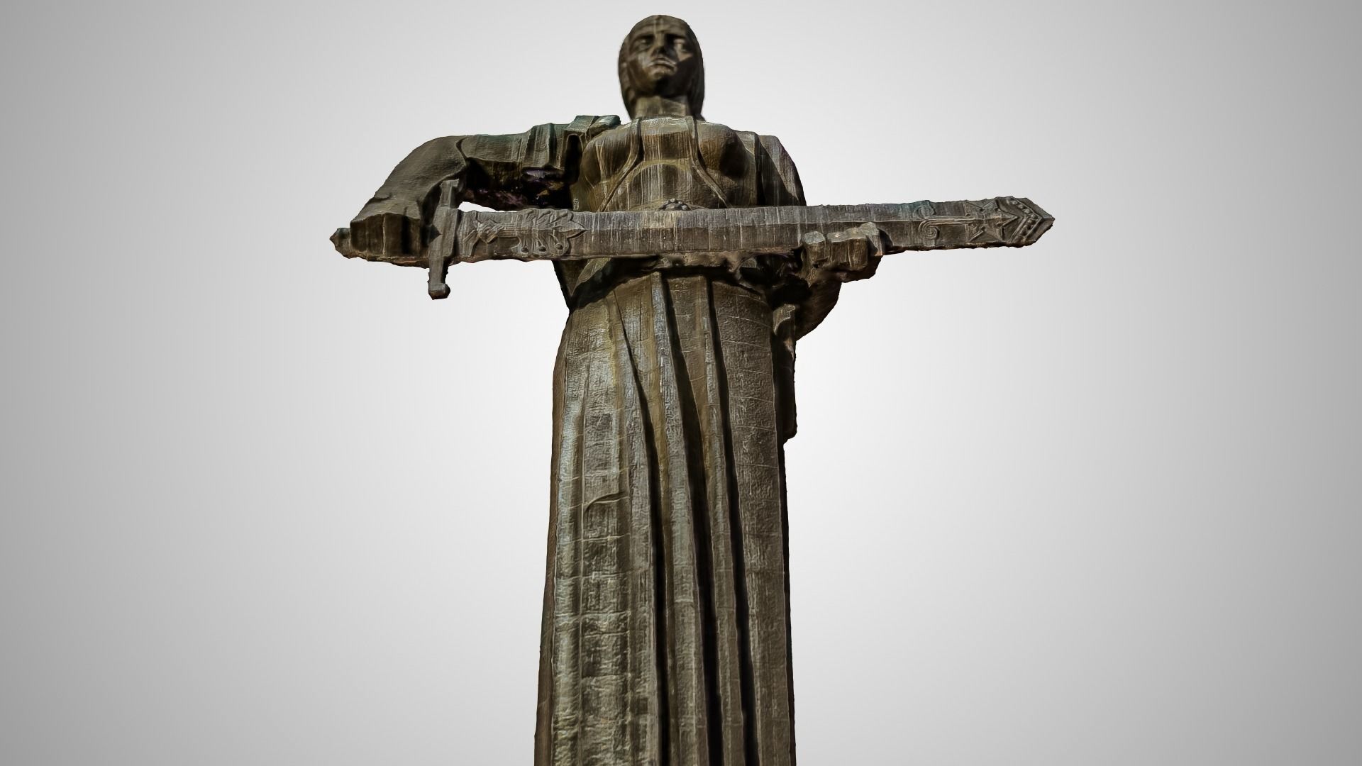 Mother Armenia 3D model_10