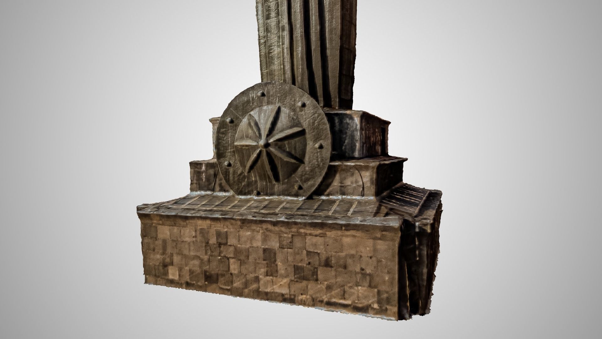 Mother Armenia 3D model_4