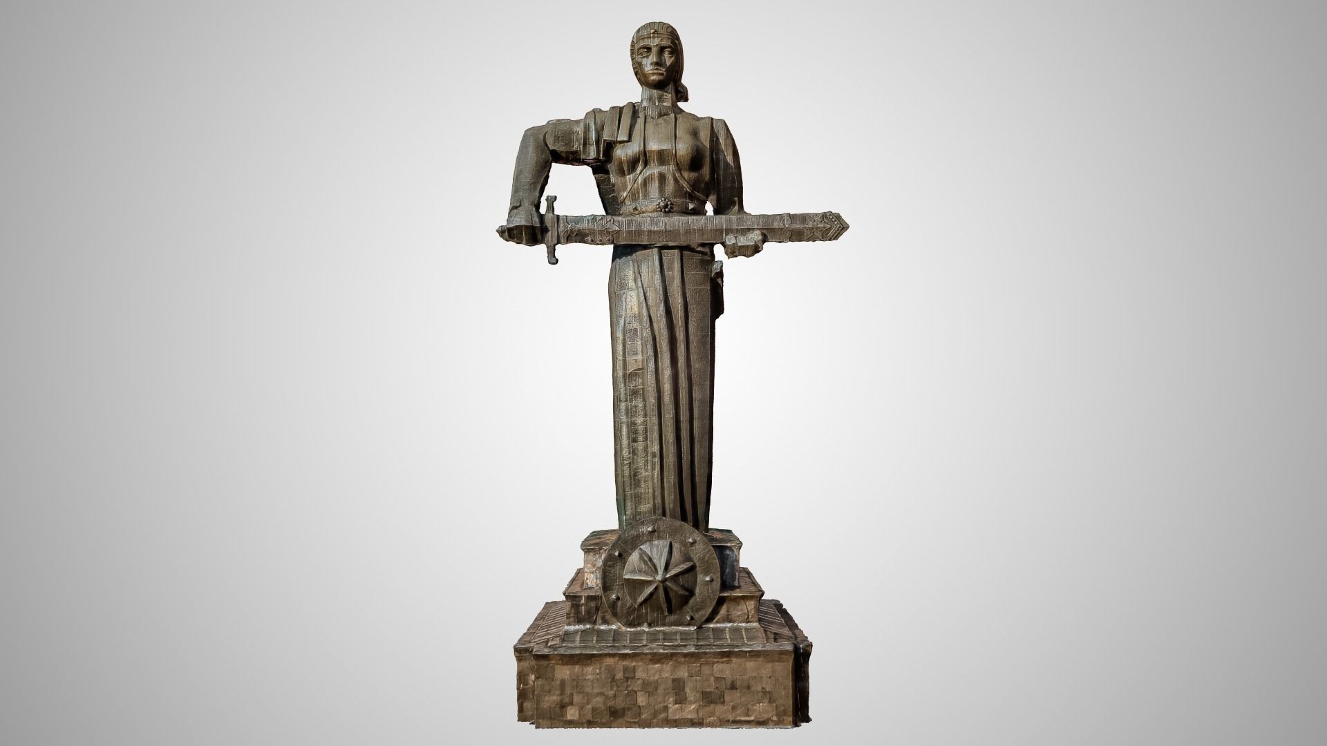 Mother Armenia 3D model_2