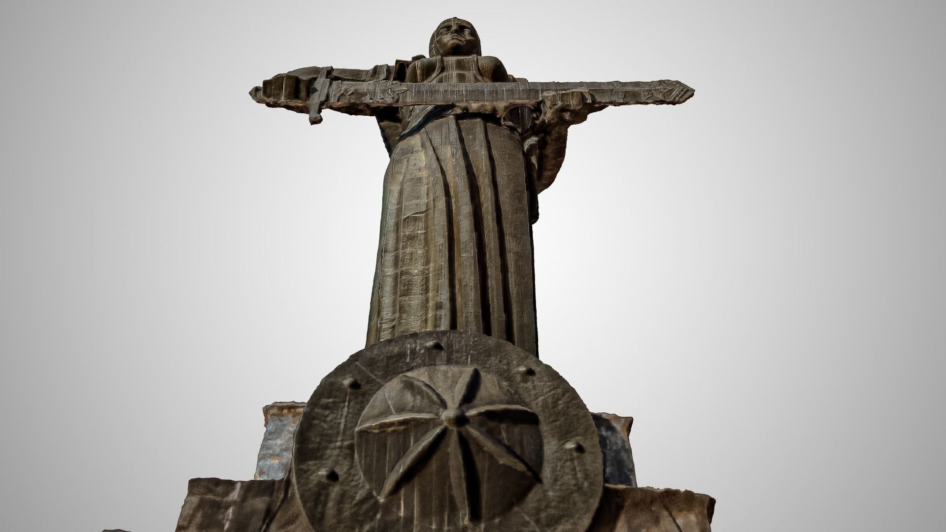 Mother Armenia 3D model_3