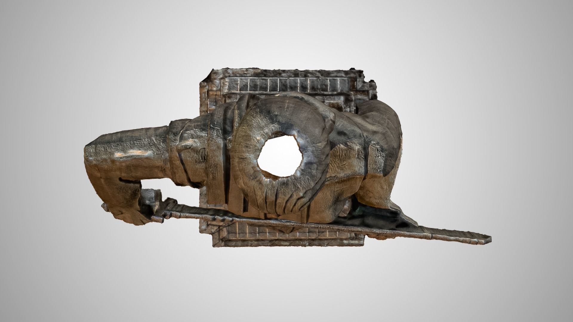 Mother Armenia 3D model_8