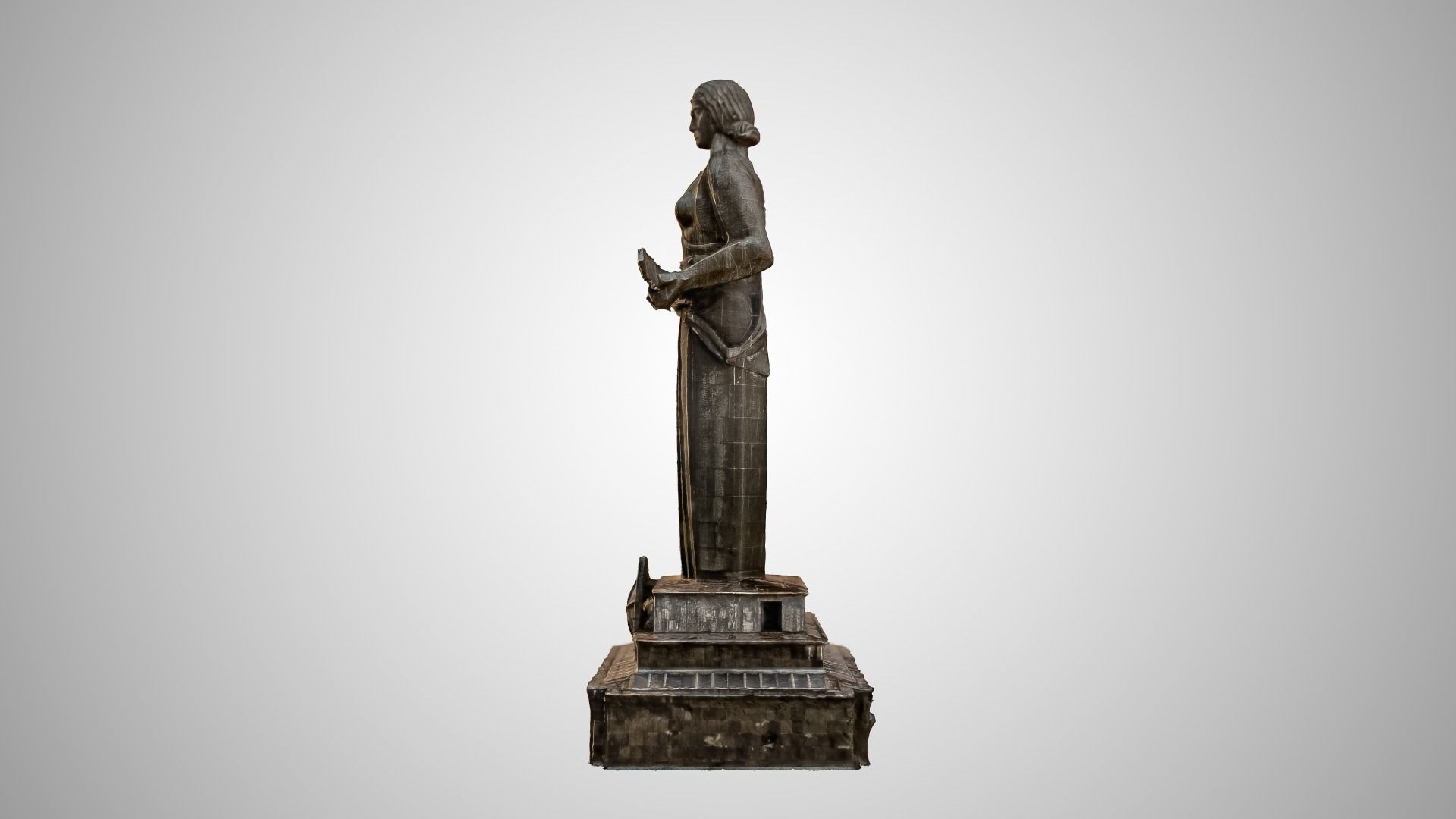 Mother Armenia 3D model_5