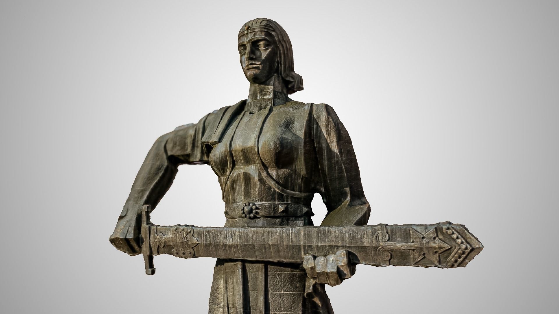 Mother Armenia 3D model_9