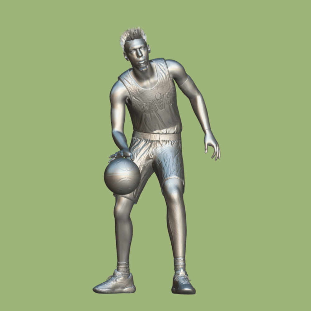 3D Rigged Danny Green Cleveland Cavaliers NBA 3D model_4