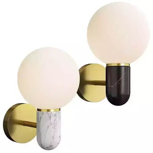 TWIG SCONCE Low-poly 3D model