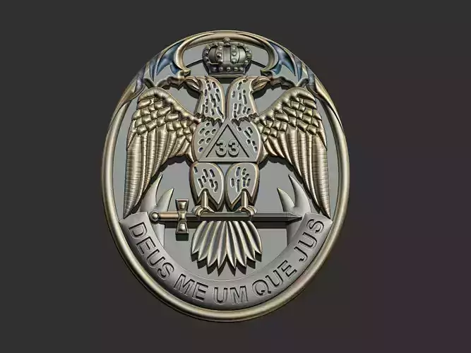 Double Head Eagle - Aguia Bicefala Medal 
