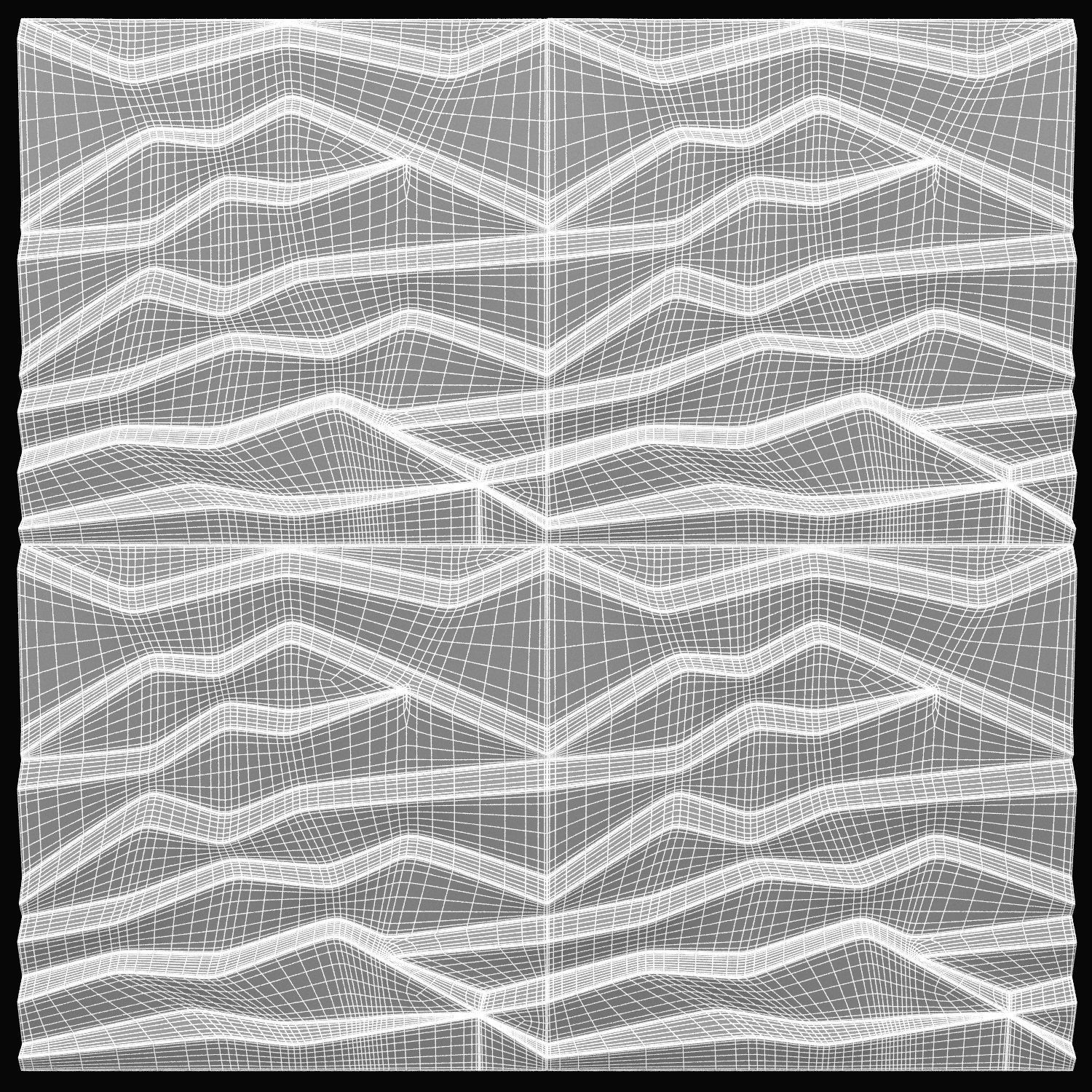 3d wall panel 3D model_6