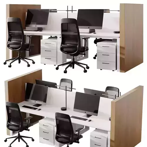Workplace 19 3D model