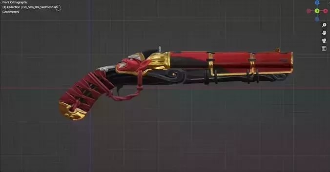 VALORANT ONI SHORTY 3D print model