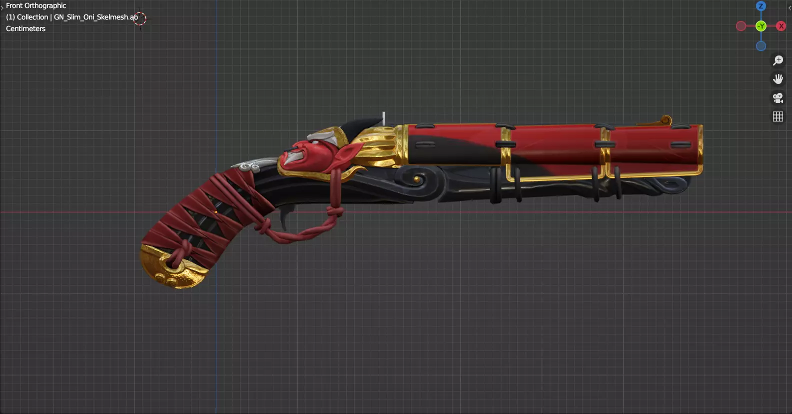 VALORANT ONI SHORTY 3D print model_0