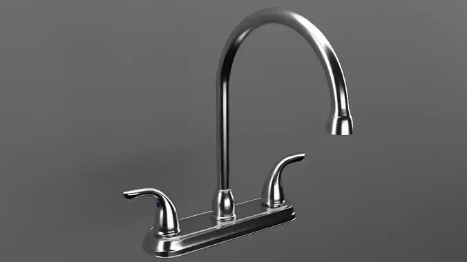 Kitchen-Sink-faucet 3D model 