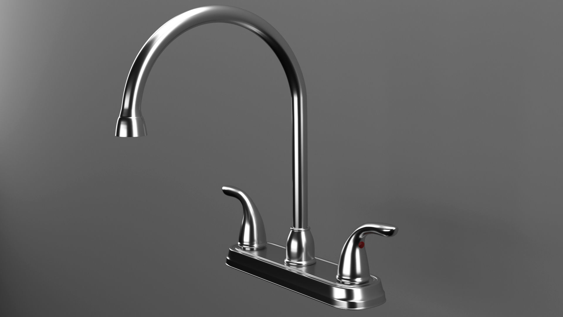 Kitchen-Sink-faucet 3D model  3D model_1