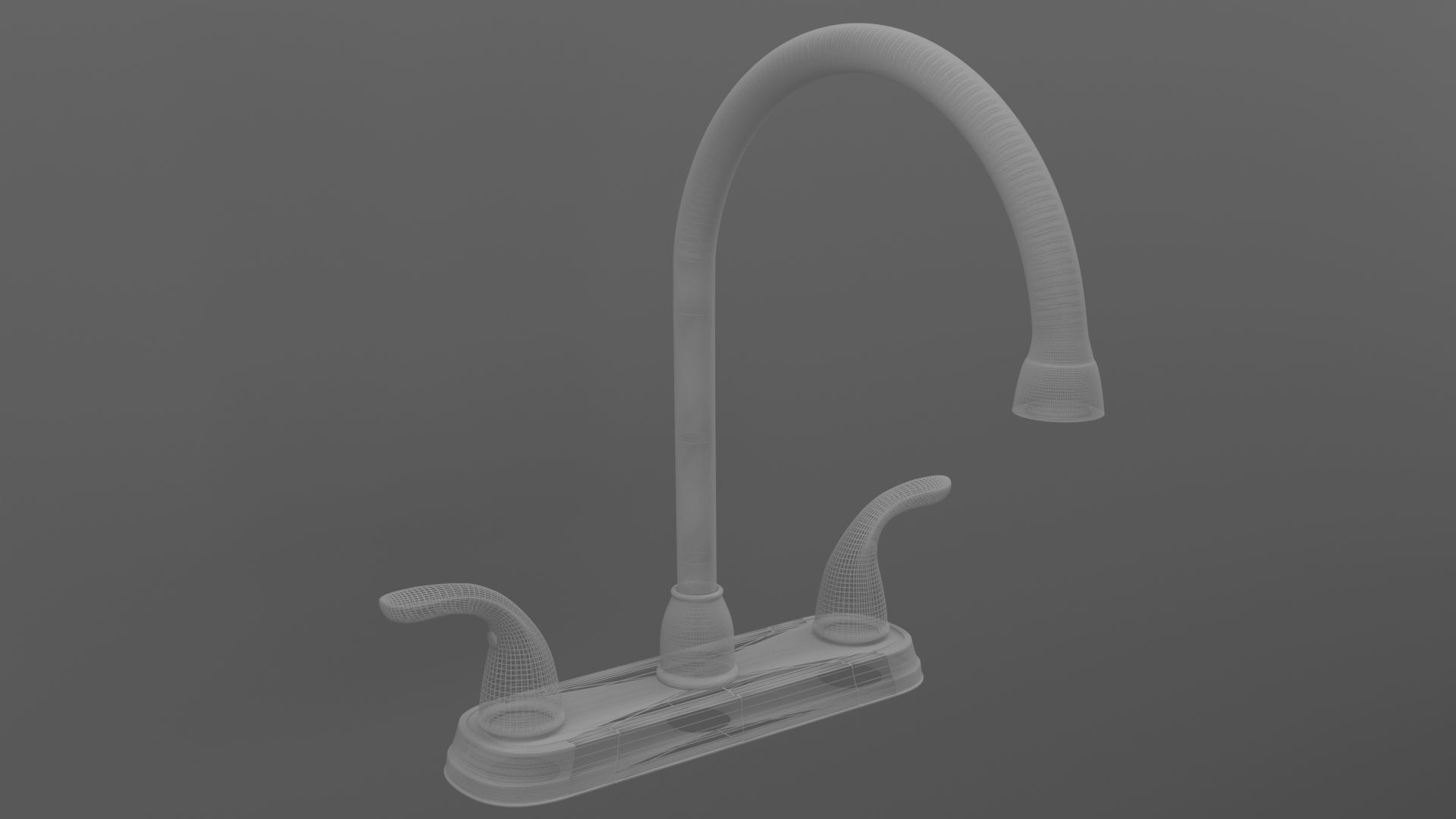 Kitchen-Sink-faucet 3D model  3D model_2