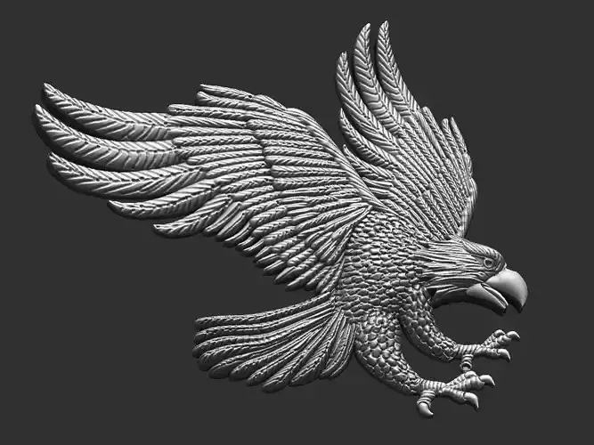 Eagle Relief 3D print model