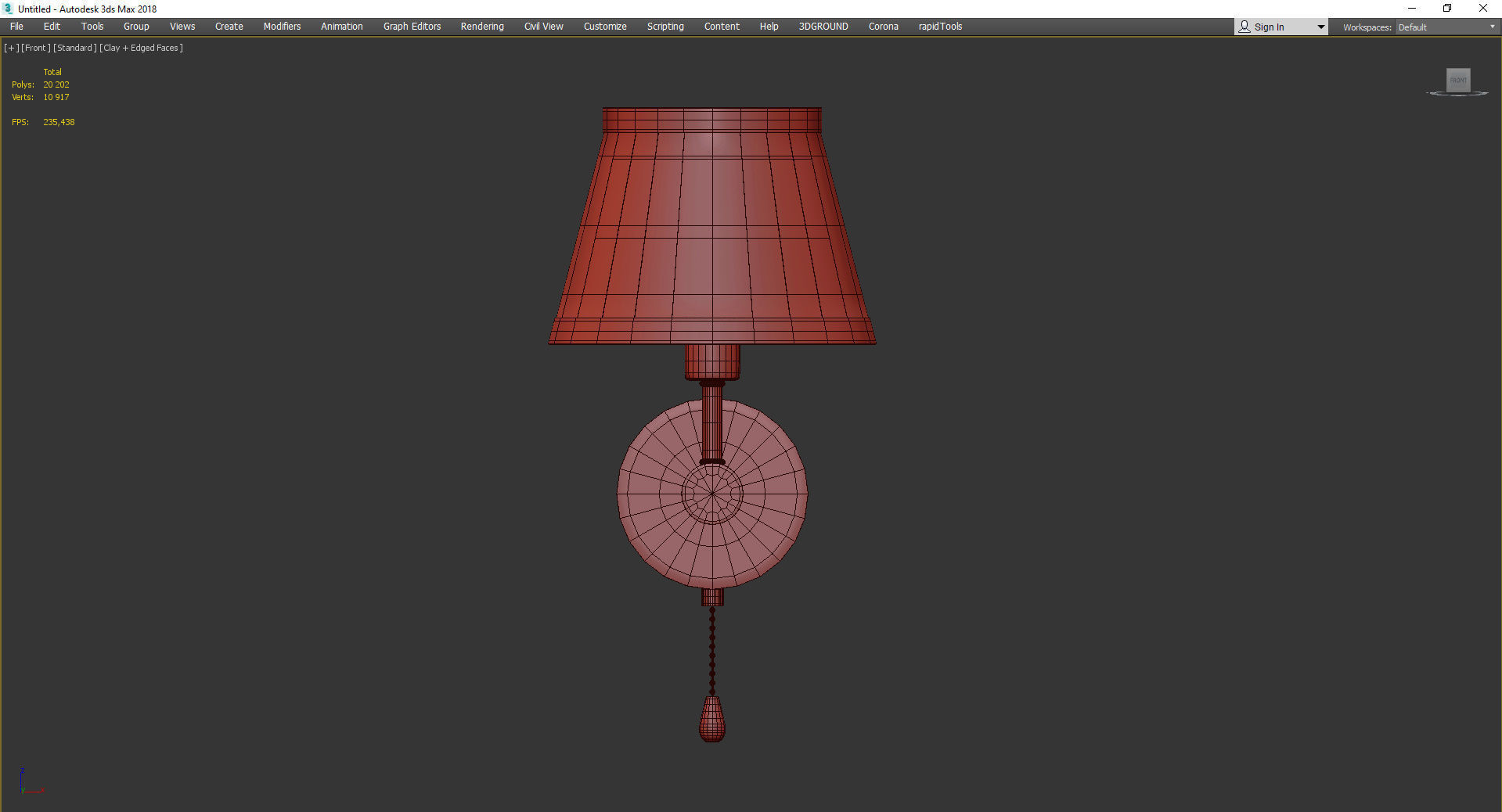 SIMEN WALL Low-poly 3D model_2