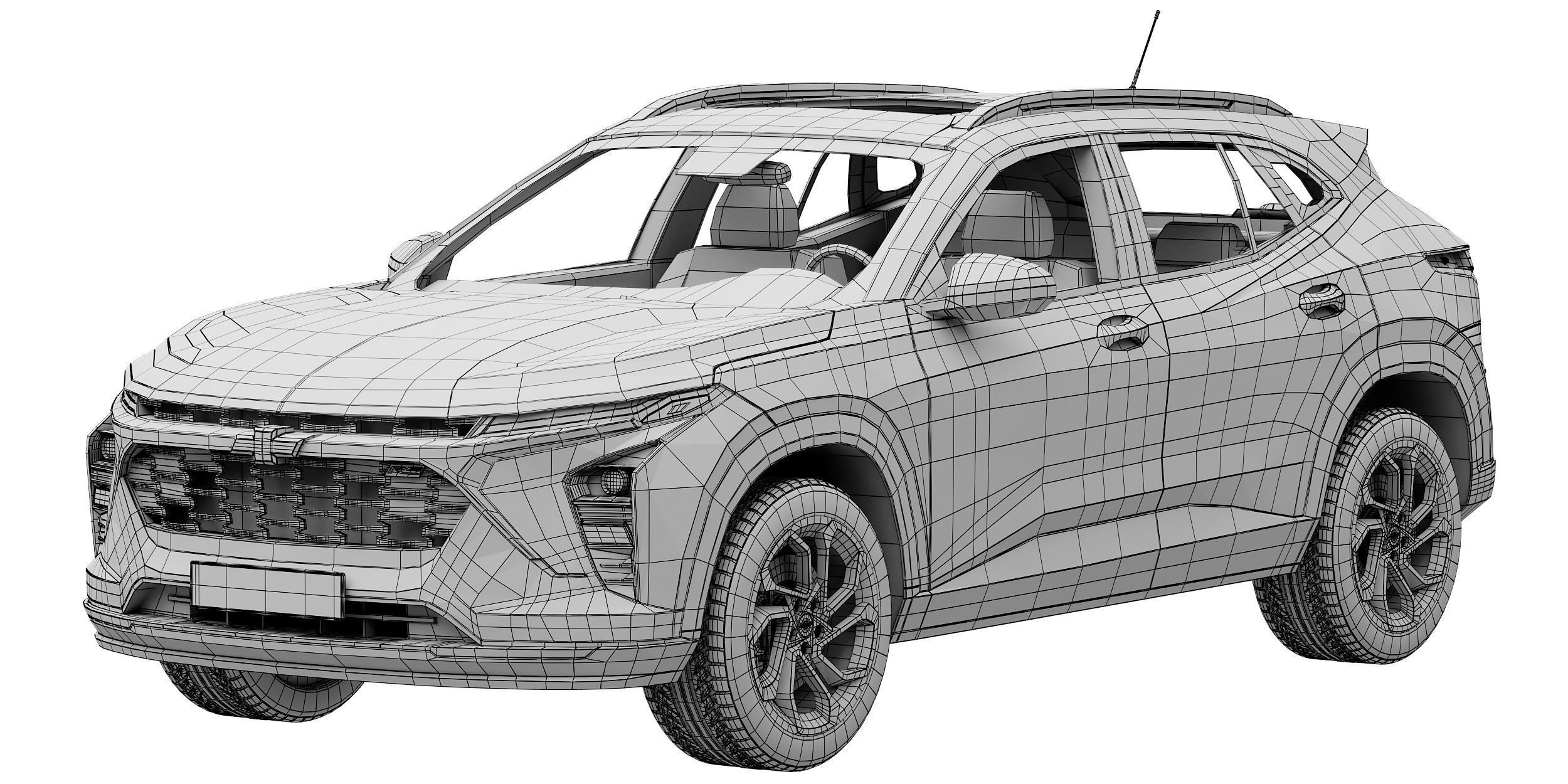 Chevrolet Trax RS 2024 3D model_13