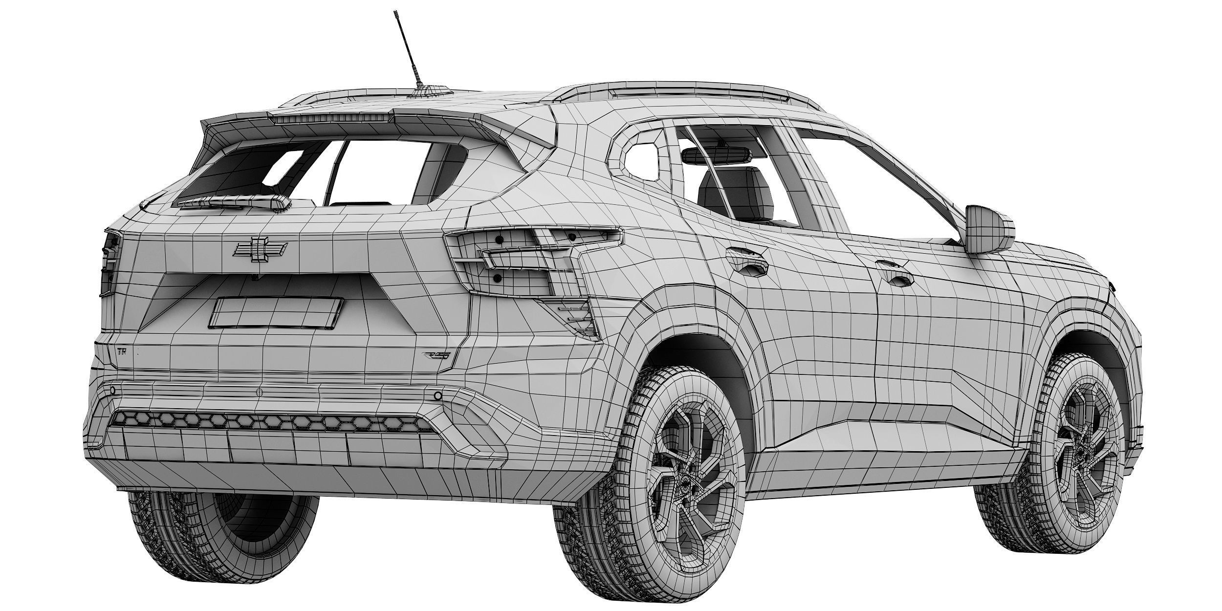 Chevrolet Trax RS 2024 3D model_16