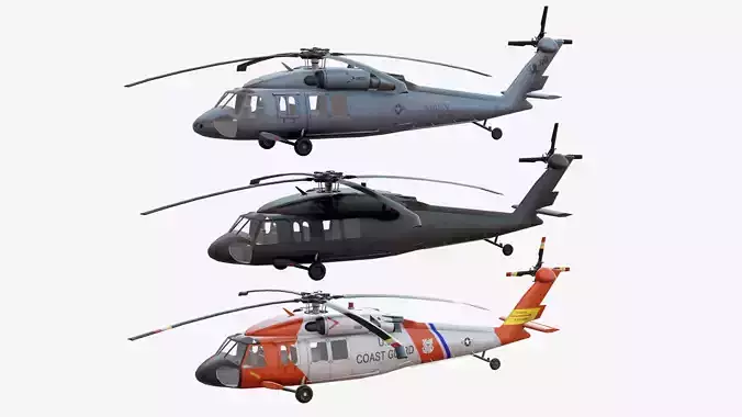 Bundle 3x UH-60 BlackHawk
