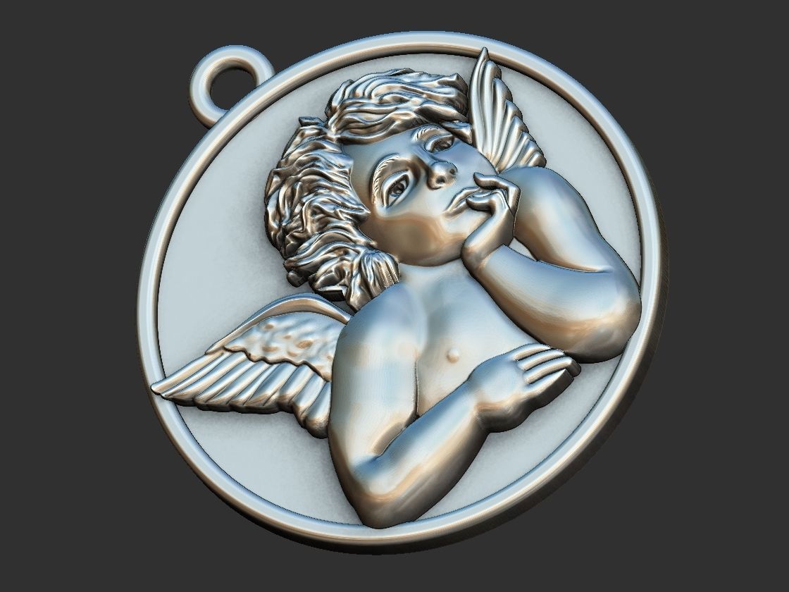 Guardian Angel - Anjo da Guarda 3D print model_9