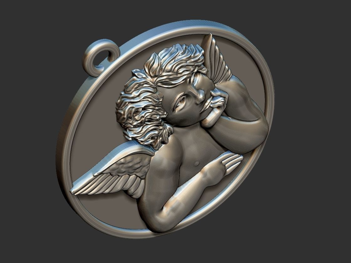 Guardian Angel - Anjo da Guarda 3D print model_10