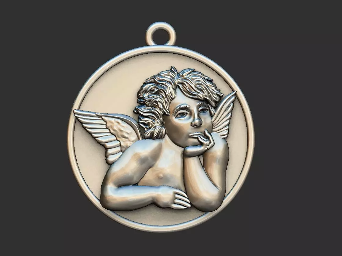 Guardian Angel - Anjo da Guarda 3D print model_0