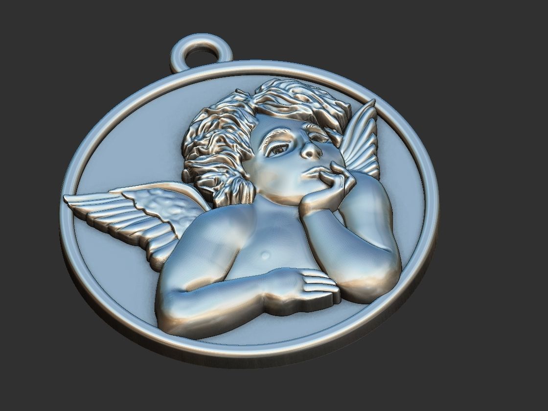 Guardian Angel - Anjo da Guarda 3D print model_7