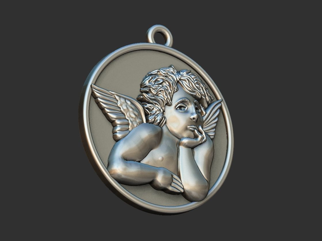 Guardian Angel - Anjo da Guarda 3D print model_4