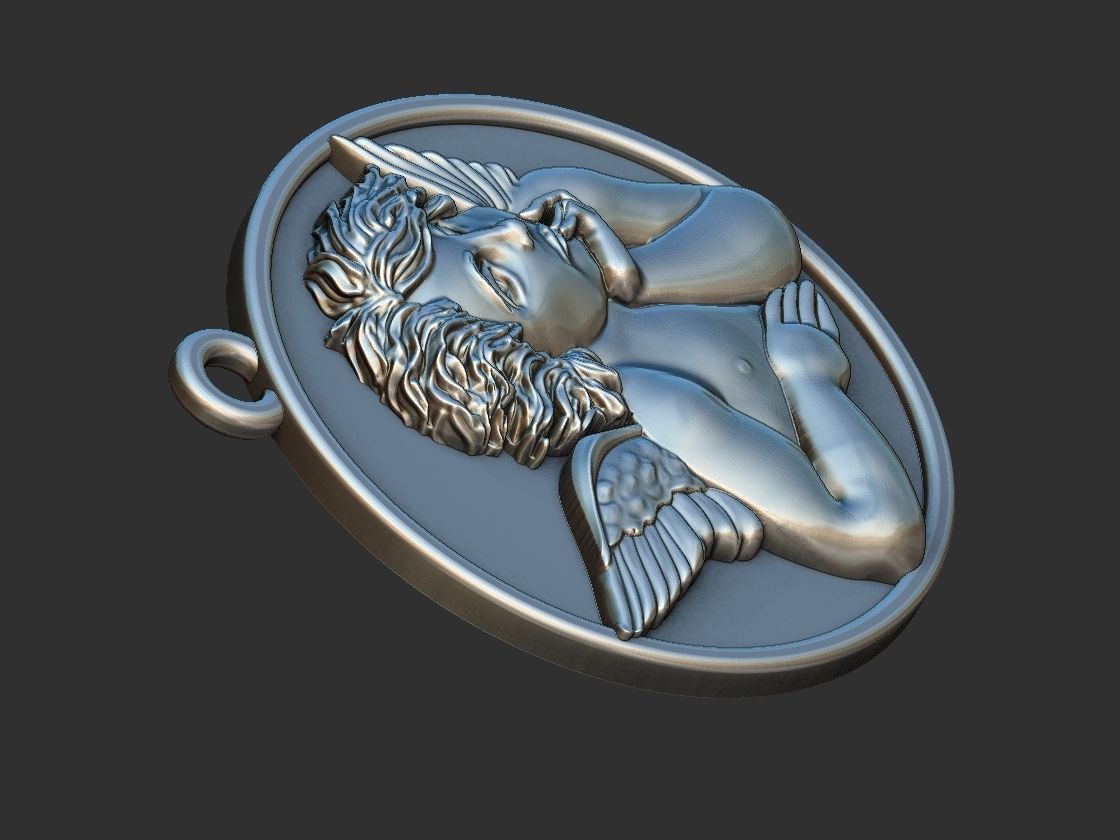Guardian Angel - Anjo da Guarda 3D print model_8
