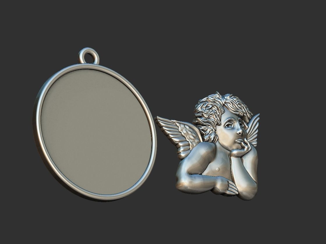 Guardian Angel - Anjo da Guarda 3D print model_1