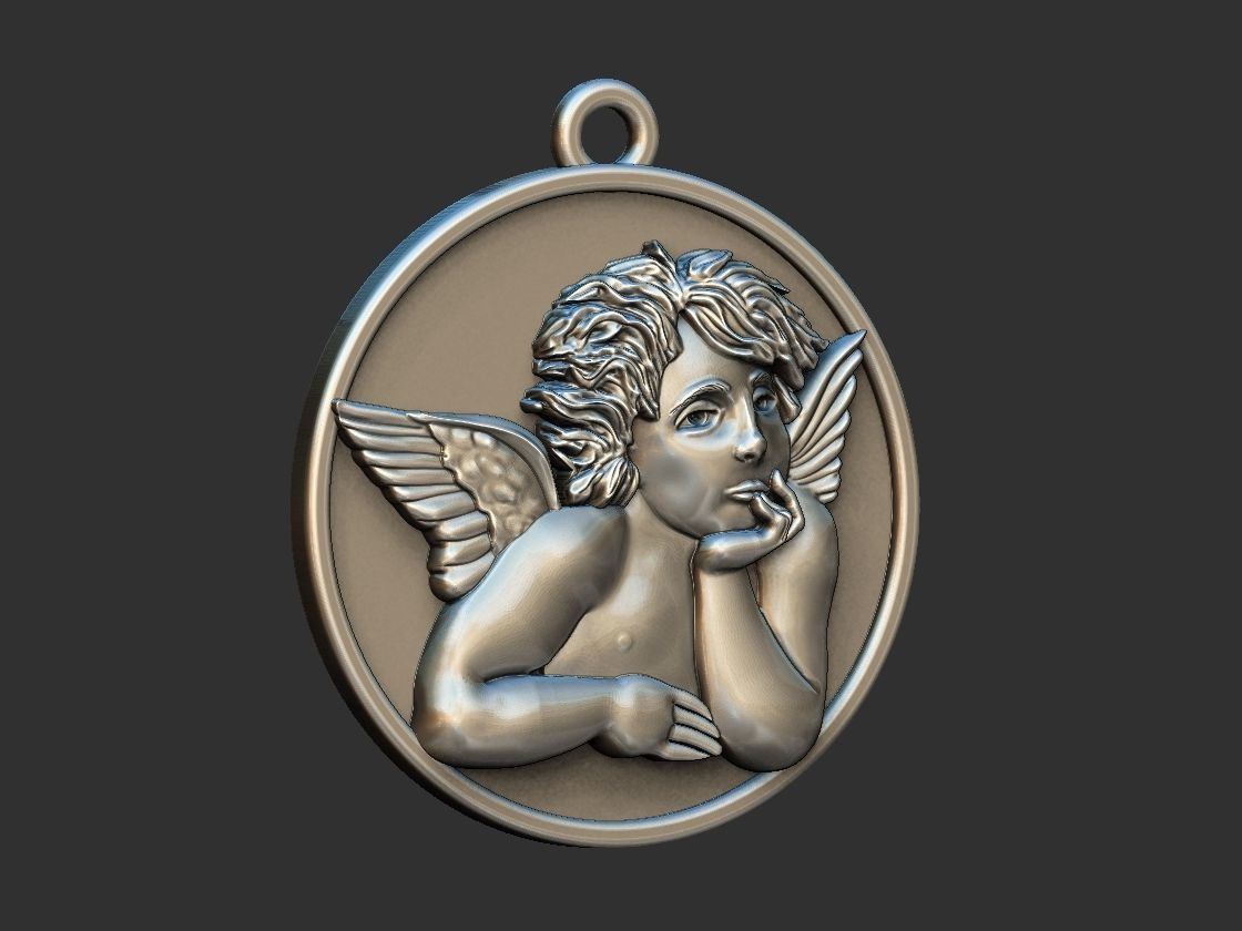 Guardian Angel - Anjo da Guarda 3D print model_3