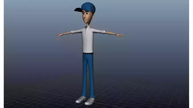 3D Male Character