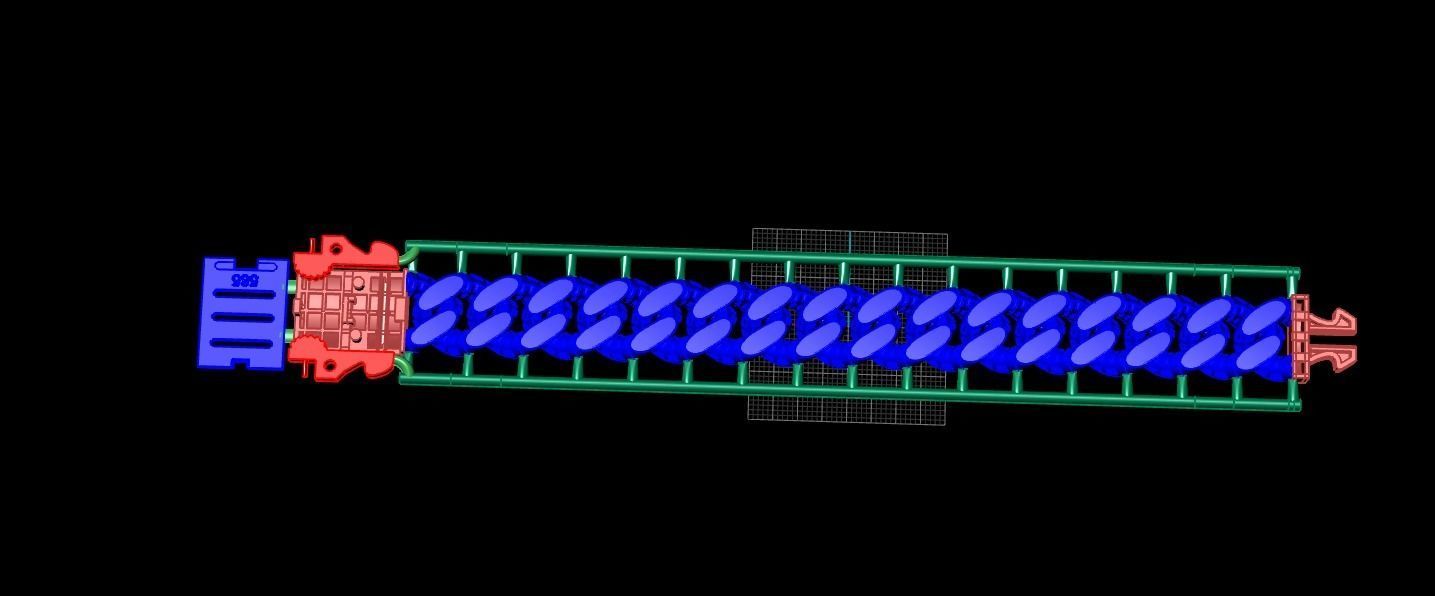 Zincir bileklik gurmet 17 mm Bracalet cuban 3D print model 3D print model_3