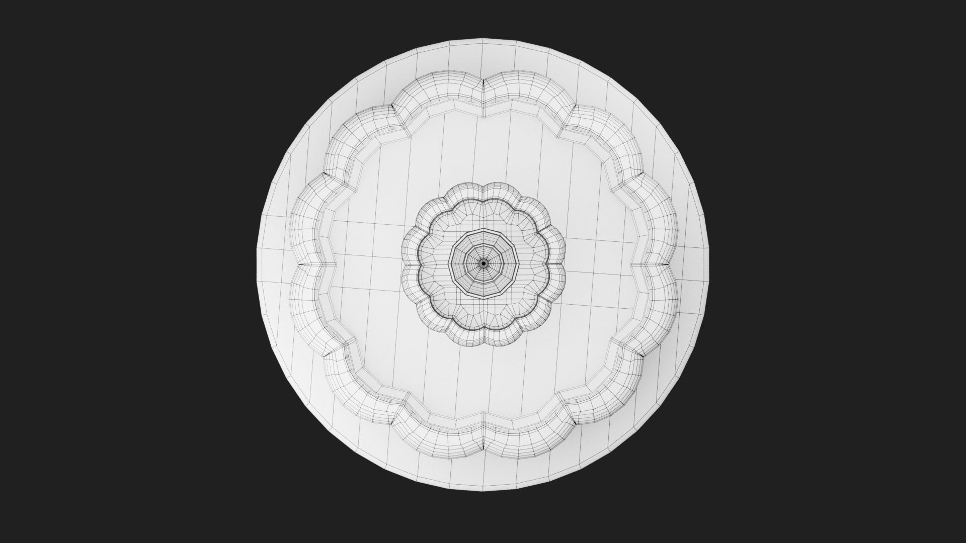 Fountain 3D Model 3D print model_7