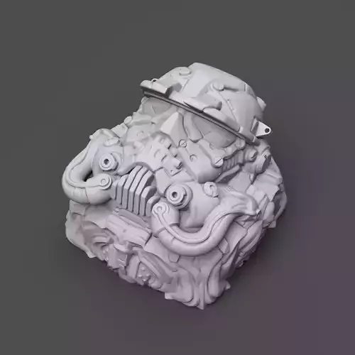 Cyber Trooper Keycap