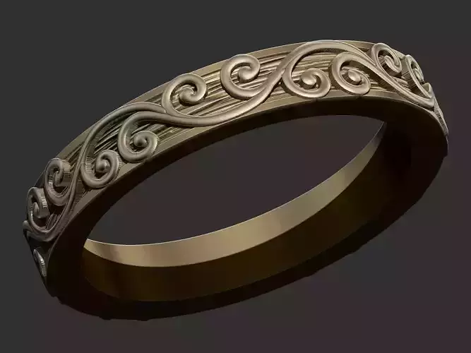 Arabesque Rococo Alliance Ring