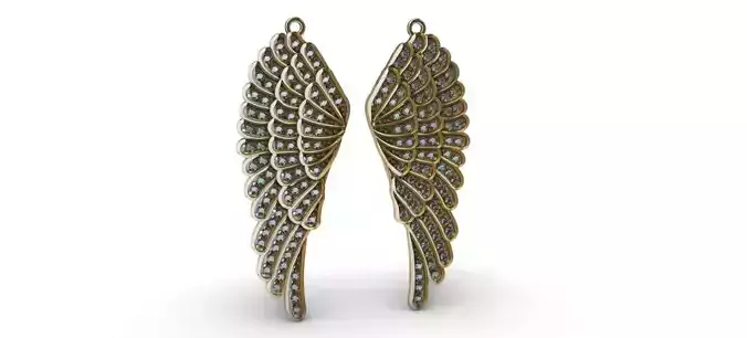 Wings whit Diamonds