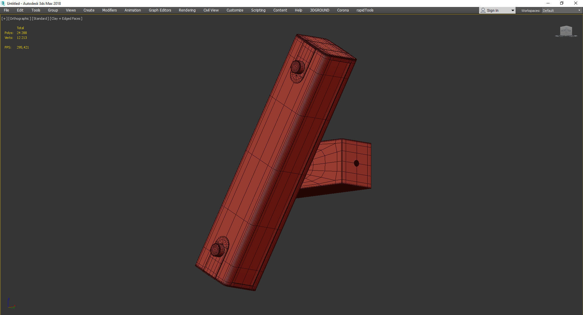 MARK SCONCE Low-poly 3D model_3