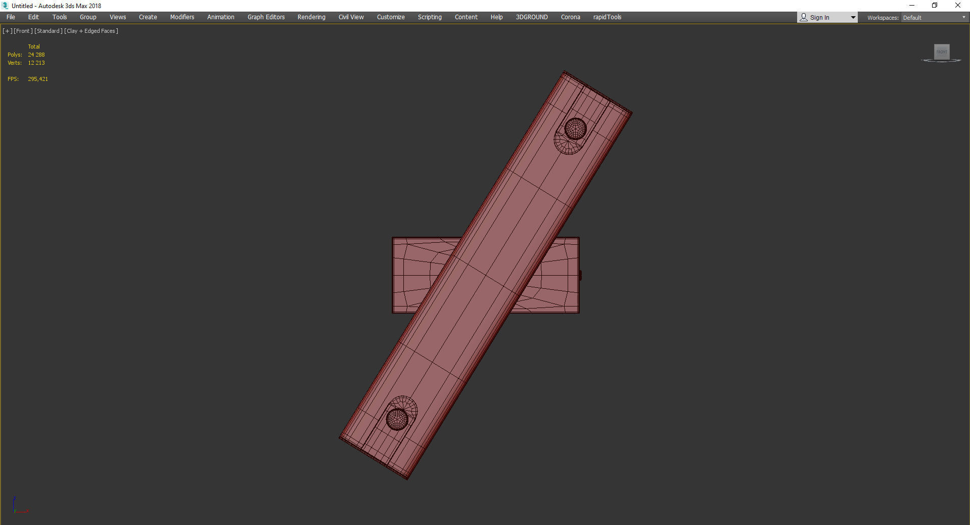 MARK SCONCE Low-poly 3D model_2
