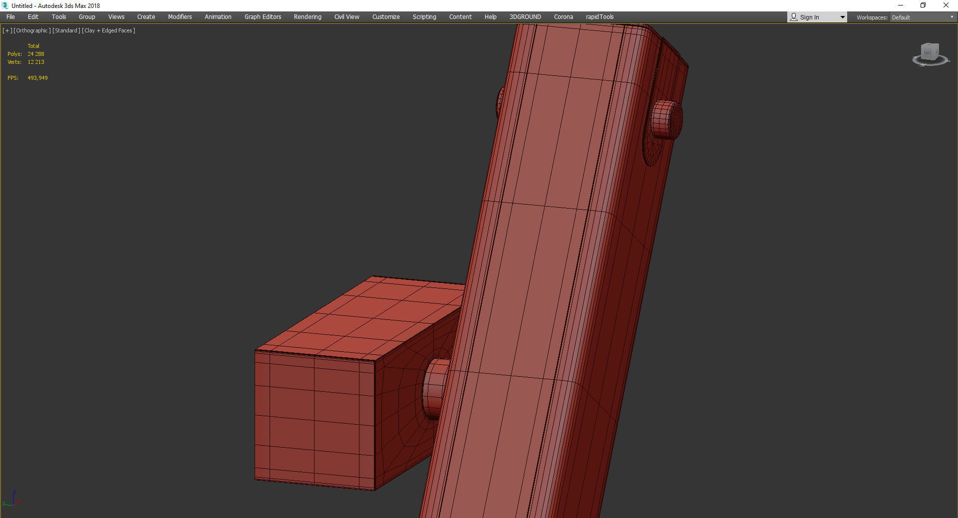 MARK SCONCE Low-poly 3D model_4