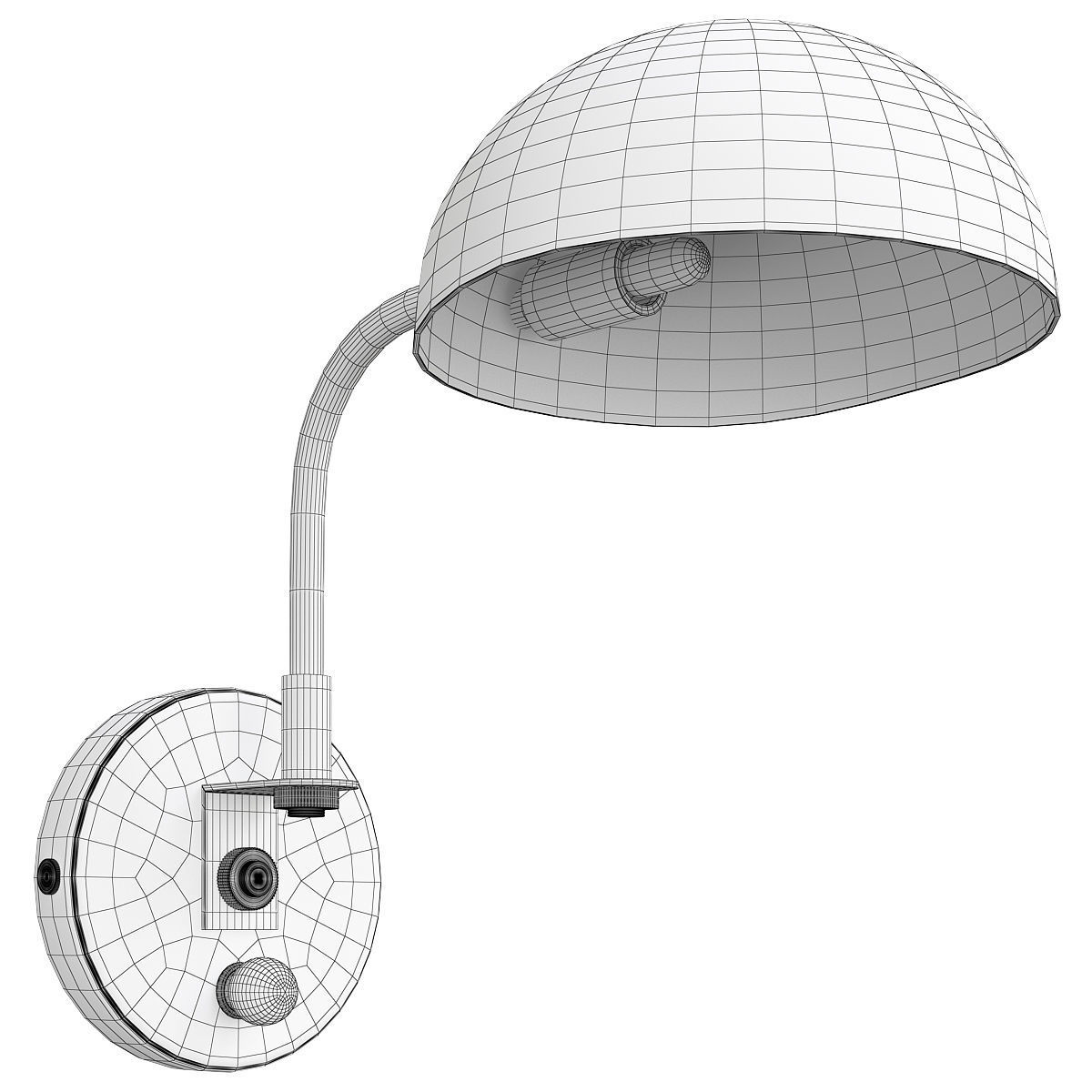 BARBARA SCONCE Low-poly 3D model_1