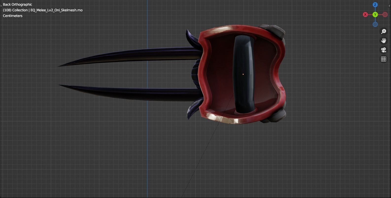 VALORANT ONI KNIFE 3D print model_1