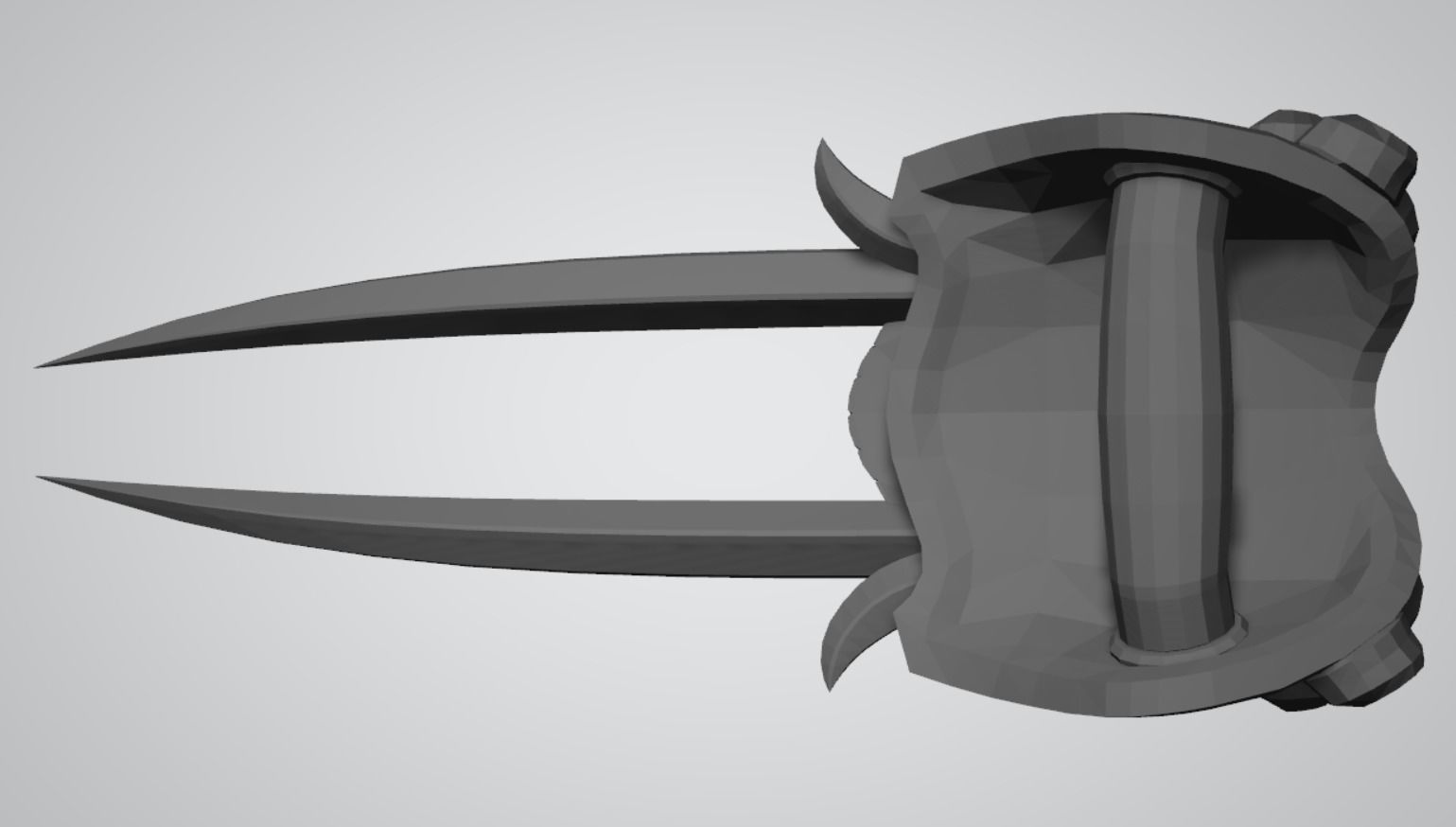 VALORANT ONI KNIFE 3D print model_3
