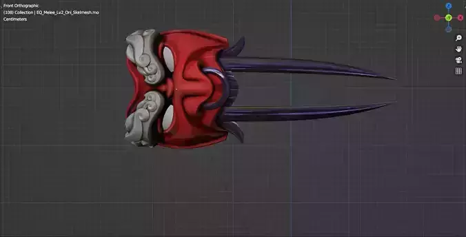 VALORANT ONI KNIFE 3D print model