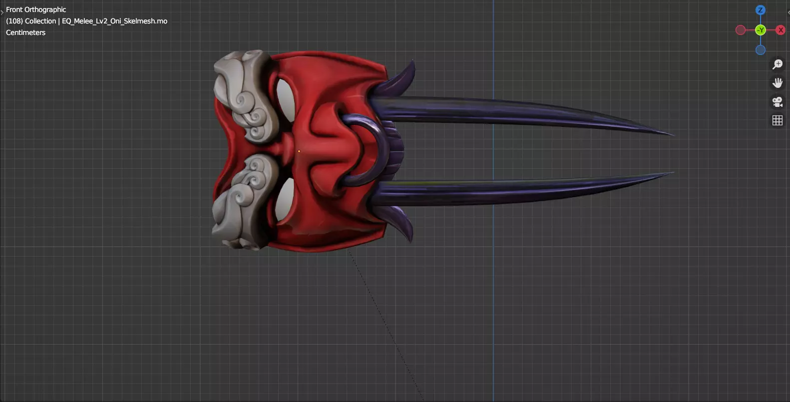 VALORANT ONI KNIFE 3D print model_0
