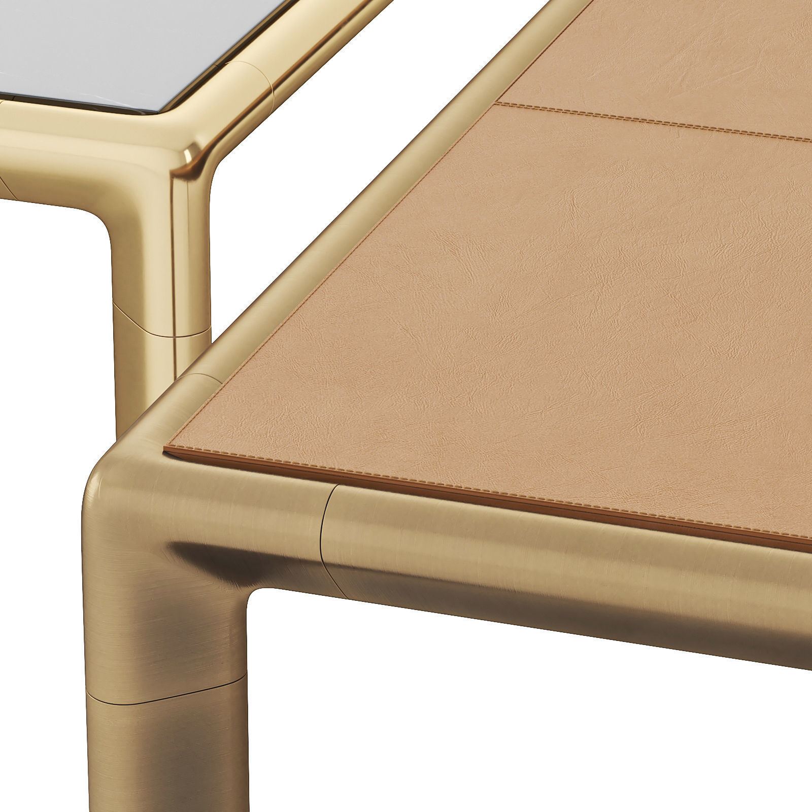 Frame coffee table 3D model_1