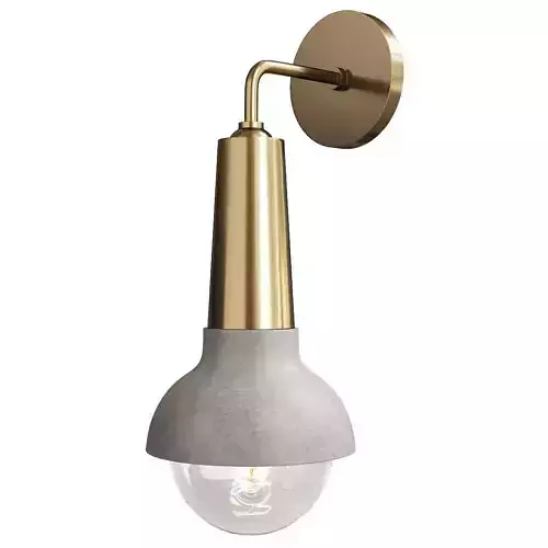 CAPPED CONCRETE SCONCE