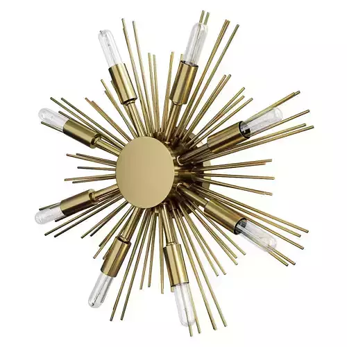 ARTERIORS JITEN SUNBURST SCONCE and CEILING MOUNT