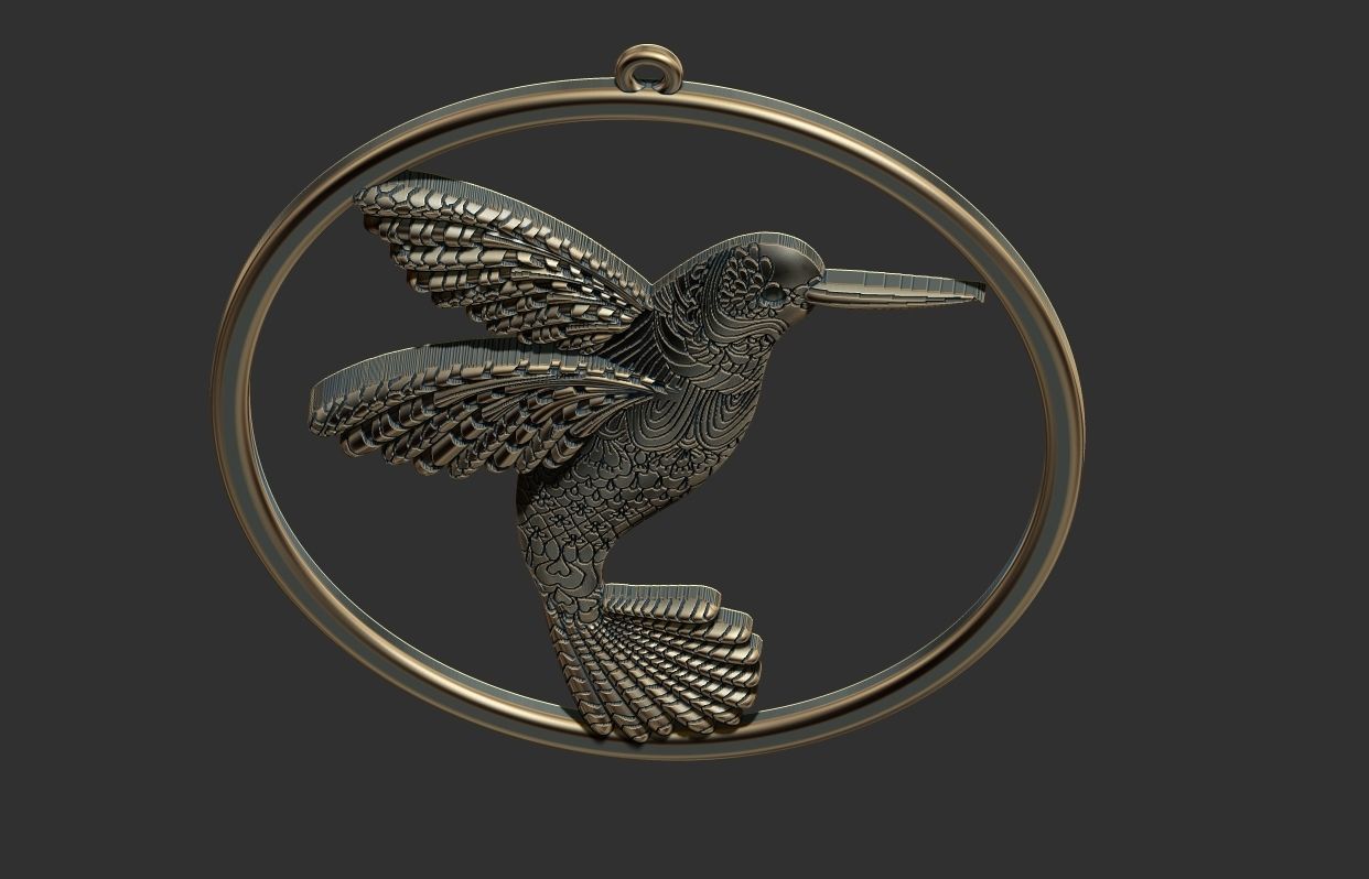 Colibri - Hummingbird - Beija flor 3D print model_10