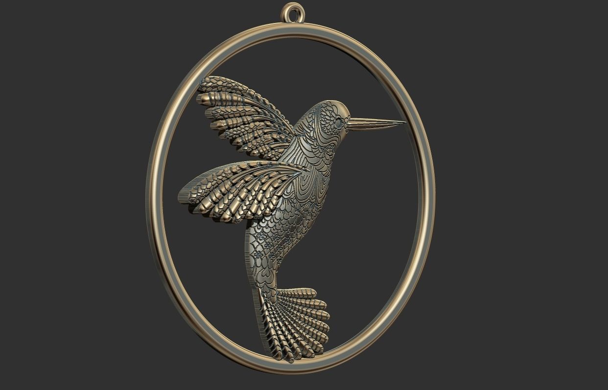 Colibri - Hummingbird - Beija flor 3D print model_1